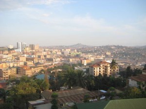 View of Kampala from Gaddafi National Mosque